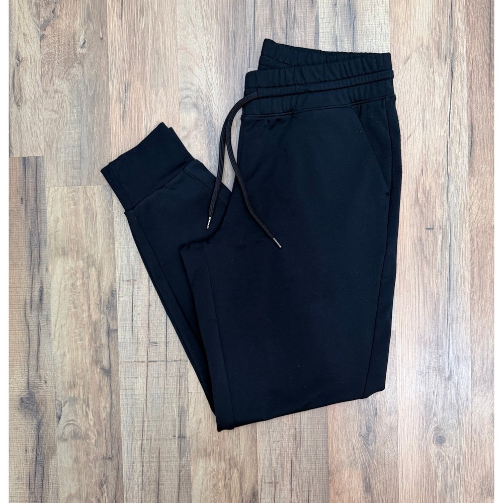 Yogalicious PolarLux Maya Illusion Joggers Black Fleece‎ Lined S Like New